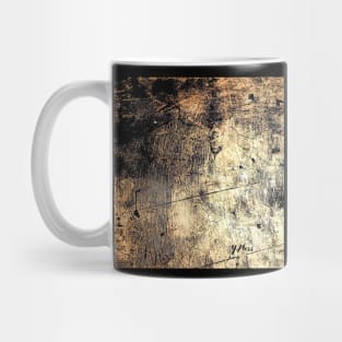 " Abstract with a brush stroke " Mug